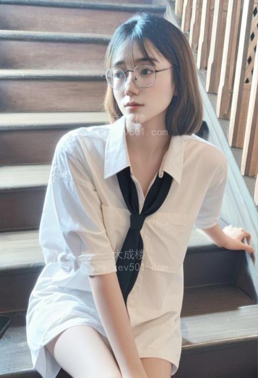 越秀眼镜少妇野子